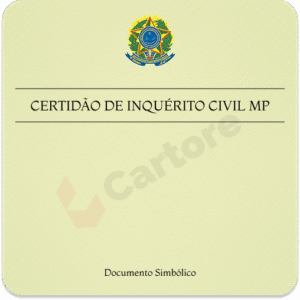 Certidão de Inquérito Civil MP‑Estadual Online