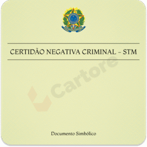 Certidão Negativa Criminal STM Justiça Militar