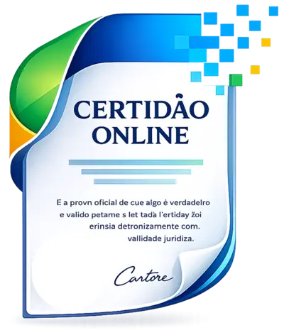 Certidão de Divórcio
